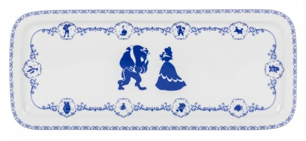 Plat A Cake Porcelaine Disney La Belle Et La Bete Reference Gaming