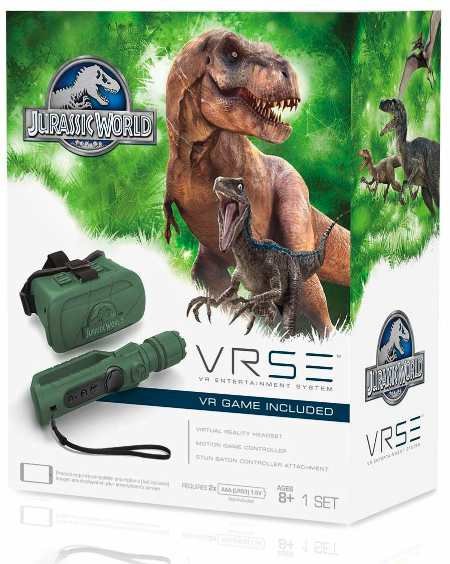 Casque Jeu de realite virtuelle VRSE Jurassic World