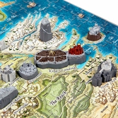 GAME OF THRONES - 3D Puzzle - Westeros Map 350 Pces