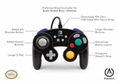 Manette Filaire GameCube Noire POWER A - Switch