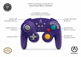 Manette Sans fil GameCube Violette POWER A - Switch