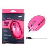 Souris Optique Rose - K3100 - 1000 DPI