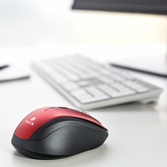 Ngs souris sans fil evo mute red - PC