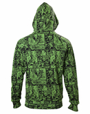 Marvel - hoodie hulk comic book (xl)