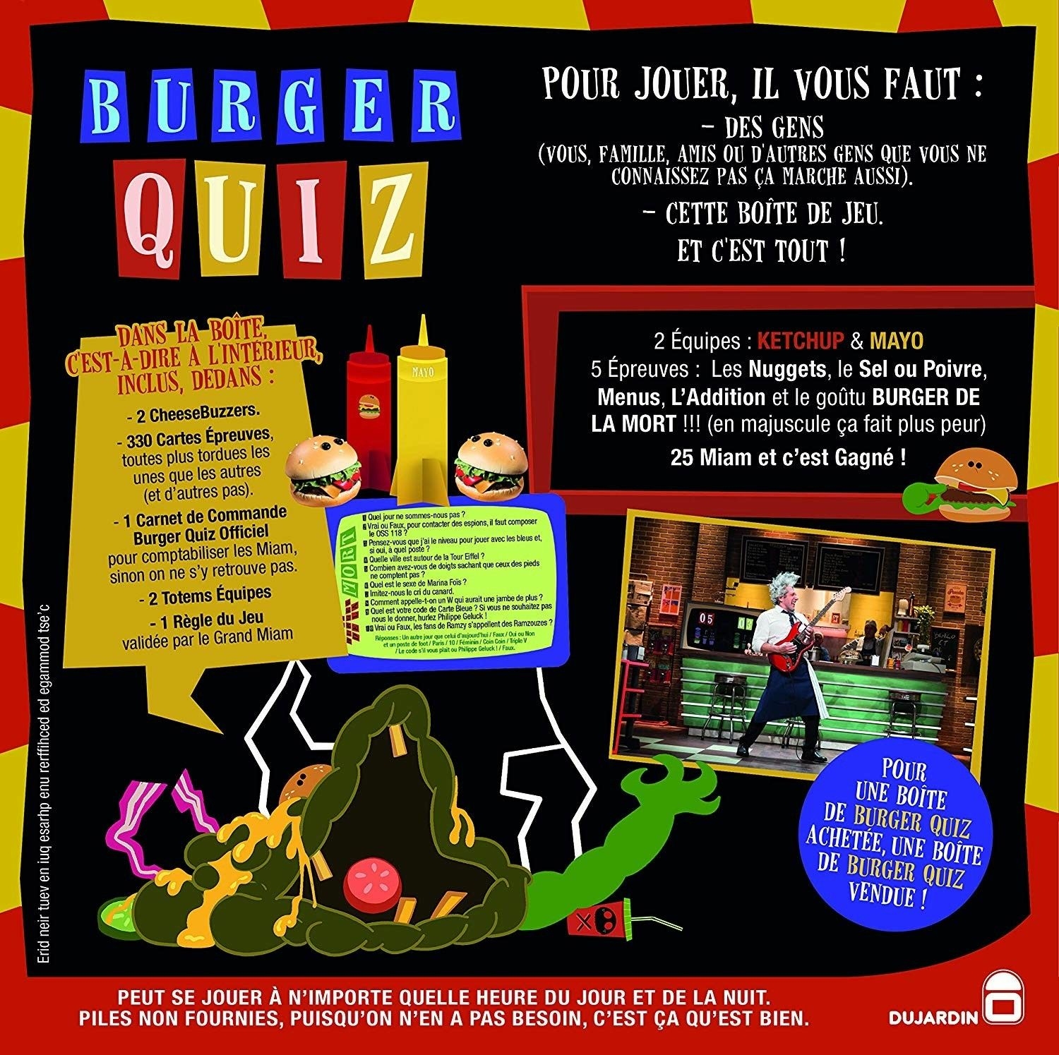 Burger Quiz, l'interface! – Blog enseignant des maths