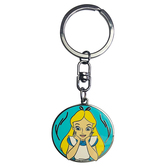 Disney - porte-cles metal - alice