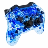 Manette sans fil afterglow pour ps3 bleue (compatible pc)