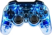 Manette sans fil afterglow pour ps3 bleue (compatible pc)