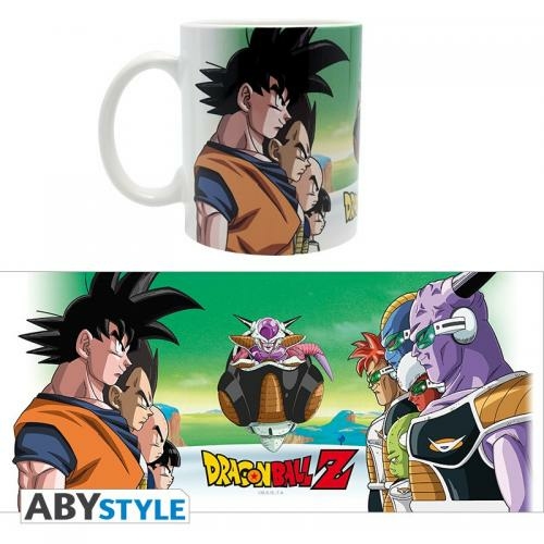 Son Goku Vegeta and Broly Mug Dragon Ball Super Super Hero 320 ml