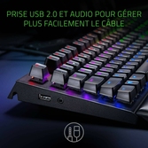 Clavier Gaming Mécanique azerty Razer Blackwidow Elite