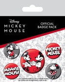 Disney - pack 5 badges - mickey mouse