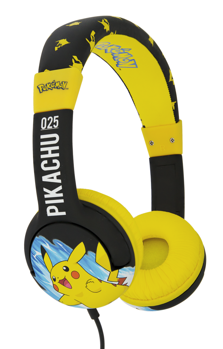 POKEMON - Casque Audio Interactif Junior - Pikachu : :  Casque Pokemon