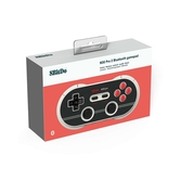 8Bitdo N30 Pro2 NES Edition manette Gris/Noire