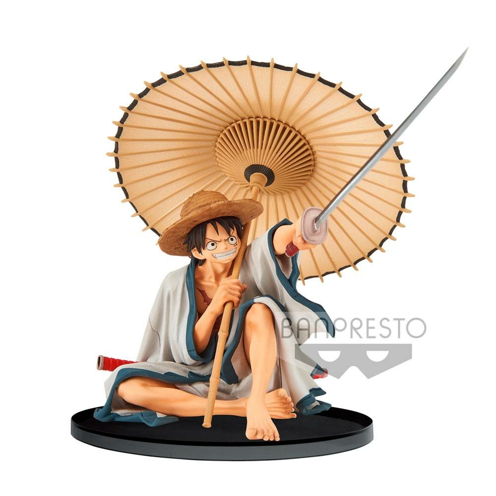 One Piece Figurine Bwfc Colosseum 2 Vol 6 Monkey D Luffy 14cm Reference Gaming