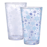 Disney - large glass cold change - frozen elsa