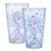 Disney - large glass cold change - frozen elsa