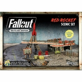 Fallout: wasteland warfare - red rocket scenic set