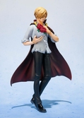 One piece - sanji whole cake island ver. tamashii - 17cm (bandai)