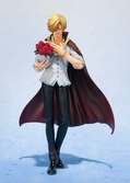 One piece - sanji whole cake island ver. tamashii - 17cm (bandai)