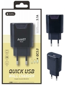 Chargeur quick charge 3.0 1 port a4607 - noir