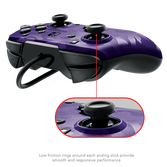 Pdp - official faceoff deluxe+ audio wired purple controller