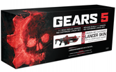 Gears of war 5 - replica 1:1 crimson red customiezd lancer mk3