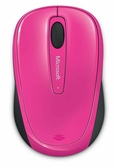 Souris sans fil Microsoft 3500 - Rose