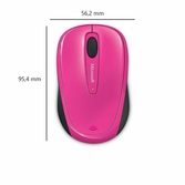 Souris sans fil Microsoft 3500 - Rose