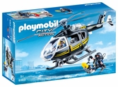 Playmobil 9363 - Hélicoptère Et Policiers D'Élite