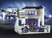 Playmobil 9372 - Poste De Police Et Véhicules