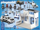 Playmobil 9372 - Poste De Police Et Véhicules