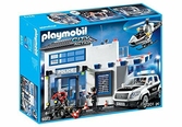 Playmobil 9372 - Poste De Police Et Véhicules