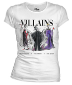 Disney - t-shirt villains - girl (s)