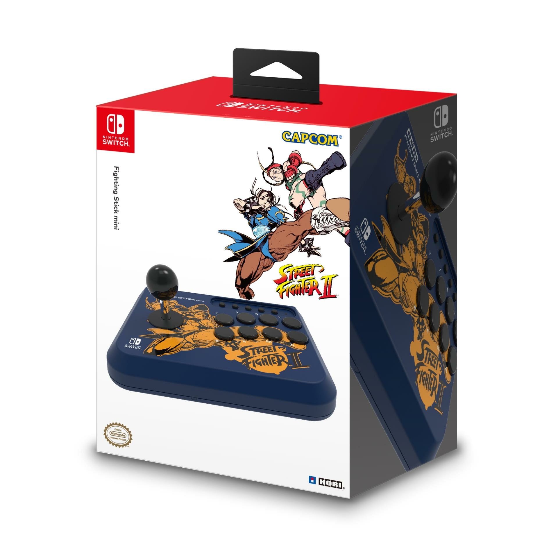 Hori - nintendo switch street fighter fighting stick min - chun-li & camille  edition