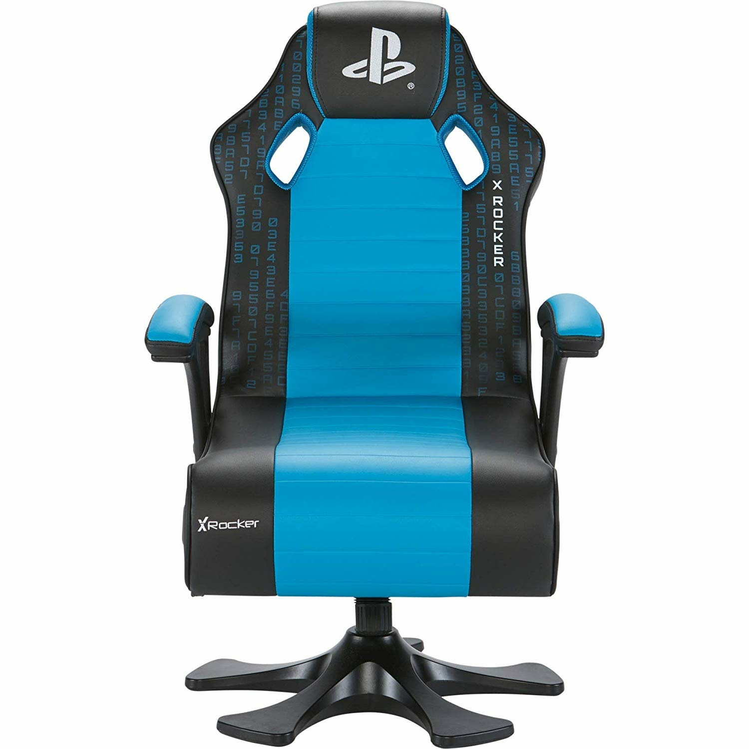 x rocker blue gaming chair