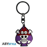 One piece "skull ace" keychain