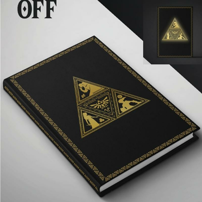 zelda light up notebook