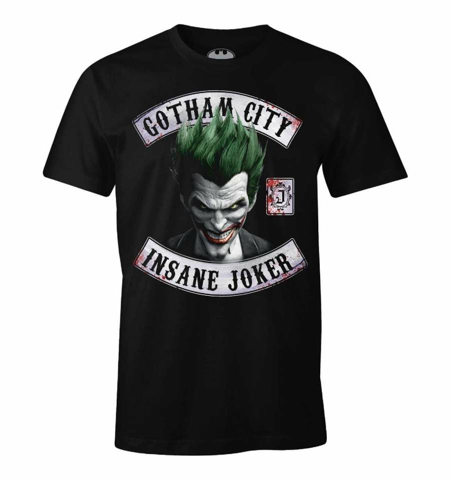 Dc comics - t-shirt insane joker - the joker (l)