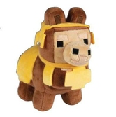 Minecraft - peluche happy explorer - baby llama brown - 16cm