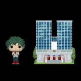 Funko pop! town my hero academia s6 u.a. high school with deku in uniform