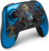 Power A - Manette Sans Fil Chrome Bleu Zelda - Switch