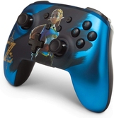 Power A - Manette Sans Fil Chrome Bleu Zelda - Switch