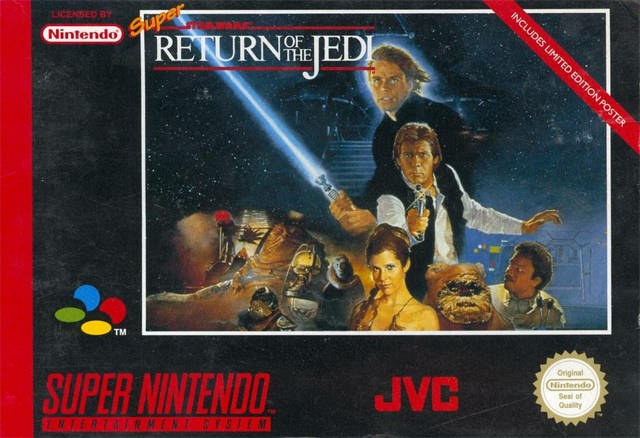 Super Star Wars Return Of The Jedi - Super Nintendo