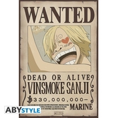 One piece - wanted zoro & sanji  - set de 2 posters '52x38'