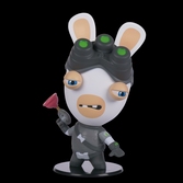 Ubisoft heroes series 1 chibi rabbid sam fisher figurine 10cm